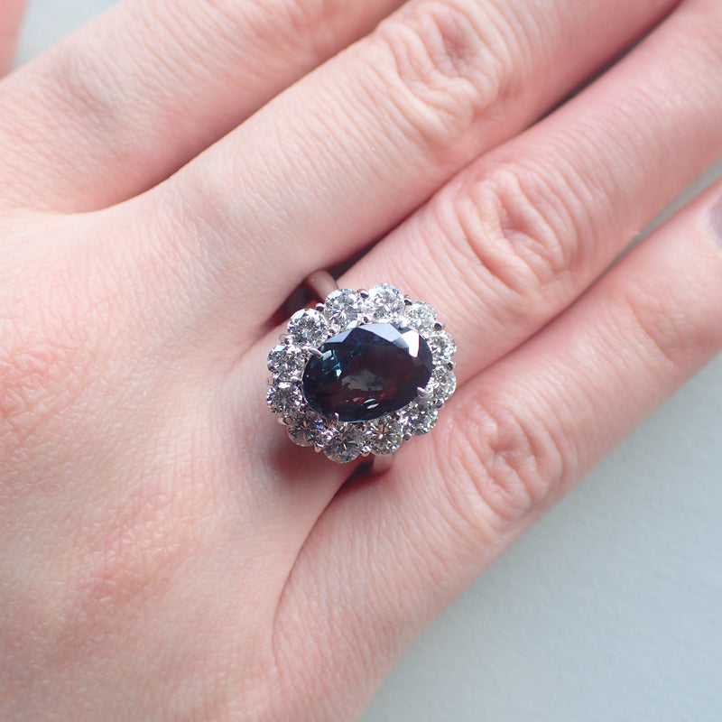 3.29 ct Brazilian Alexandrite Ring