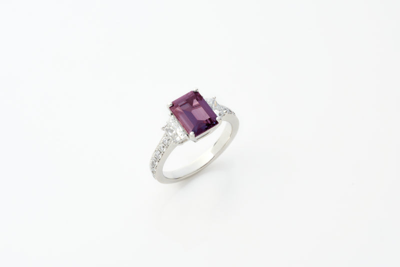 2.29 ct Brazilian Alexandrite Ring