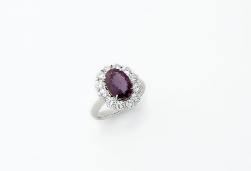 3.29 ct Brazilian Alexandrite Ring