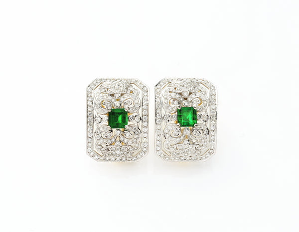 Muzo Emeralds Earring