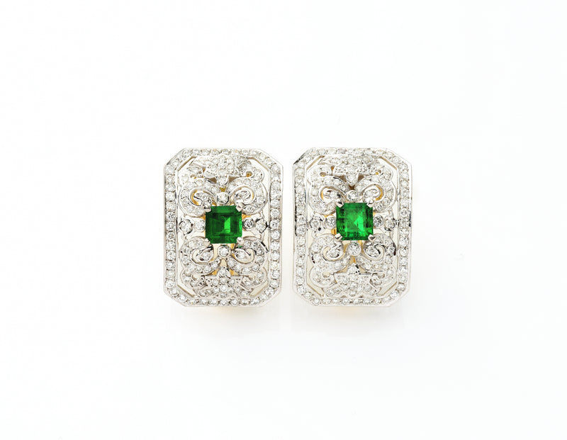 Muzo Emeralds Earring