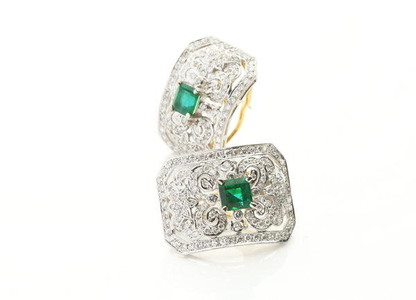 Muzo Emeralds Earring